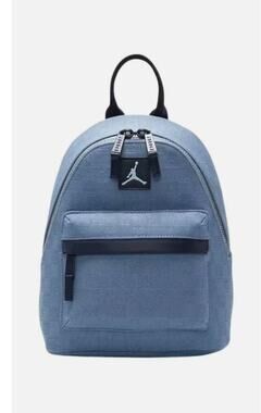 Jordan Mini Backpack Chambray Light Blue Nike Air Jordan Bag